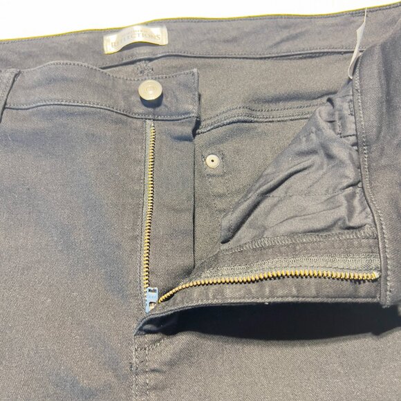 NORTHERN REFLECTIONS High-Rise Black Pants Bold Edgy Trendy Size 14 - Picture 4 of 11